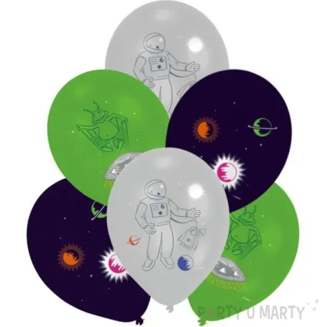 balony kosmiczne party mix amscan 11 6 szt