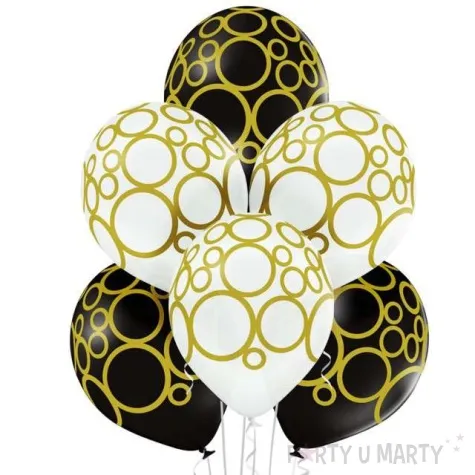 balony kregi pastel biale belbal 12 6 szt