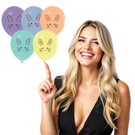 balony kroliczki godan 12 5 szt