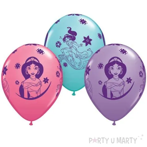 balony ksiezniczka dzasmina mix qualatex 11 25 szt