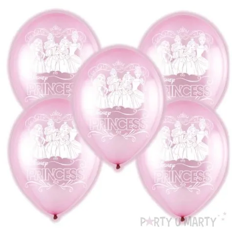 balony ksiezniczki disneya led rozowe amscan 11 5 szt