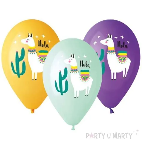 balony lama mix gemar 13 5 szt