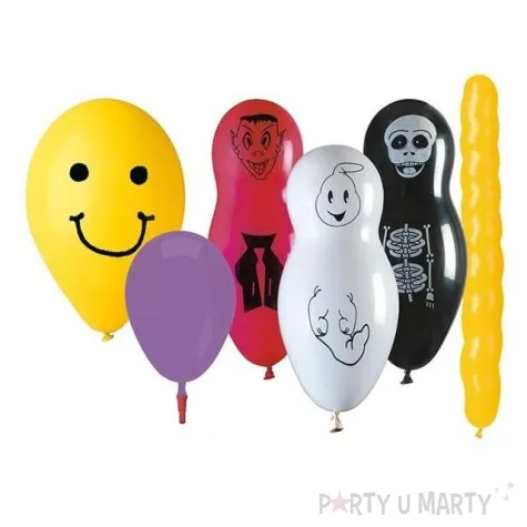 balony lateksowe funny funny gemar mix 6 szt