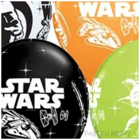 balony lateksowe gwiezdne wojny qualatex 11 25 szt