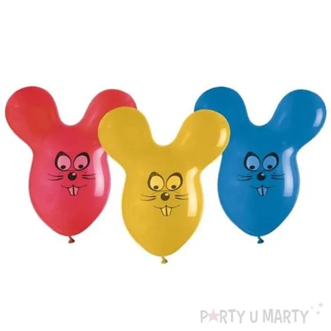 balony lateksowe myszki gemar 3 szt