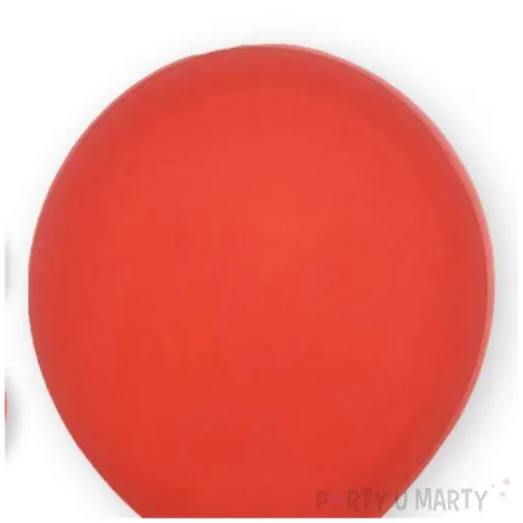 balony lateksowe pastel decomex czerwony 5 100 szt