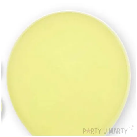 balony lateksowe pastel decomex zolty jasny 5 100 szt