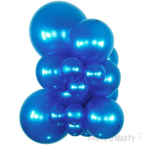 balony lateksowe sempertex 12 niebieski metallic 50 szt dekoracje profesjonalne