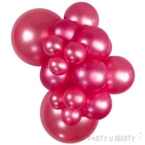 balony lateksowe sempertex 5 fuksja metallic 50 szt dekoracje profesjonalne