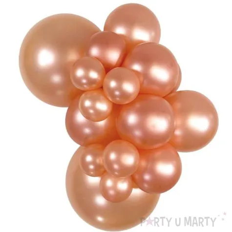 balony lateksowe sempertex 5 rosegold metallic 50 szt dekoracje profesjonalne