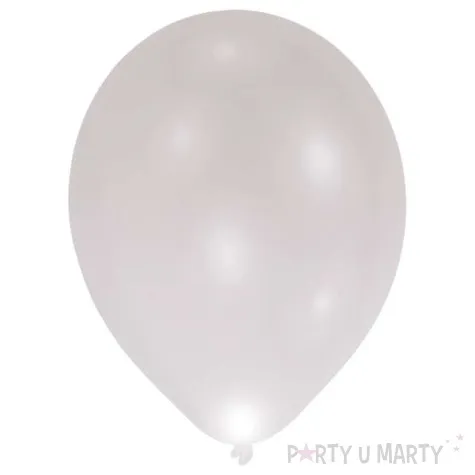 balony led srebrne amscan 11 5 szt