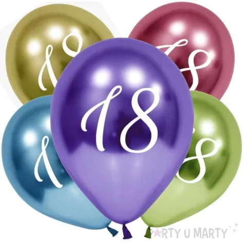 balony liczba 18 mix platynowy godan 12 5 szt
