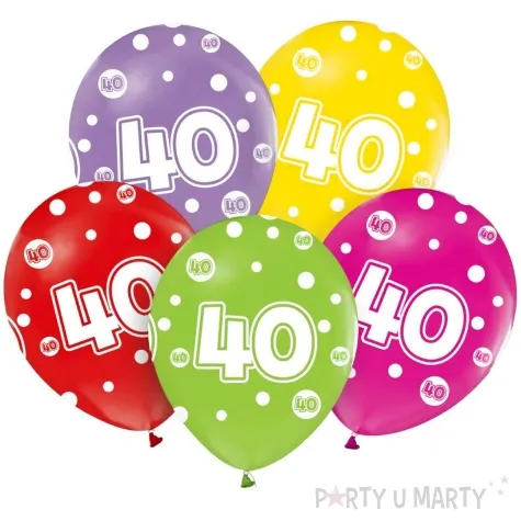 balony liczba 40 mix godan 12 5 szt