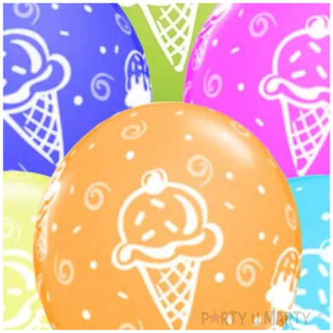 balony lody mix qualatex 11 25 szt