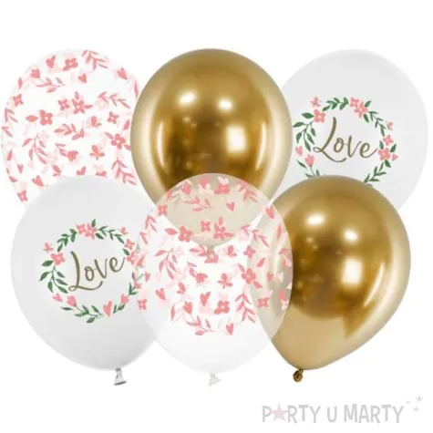 balony love partydeco 12 cali