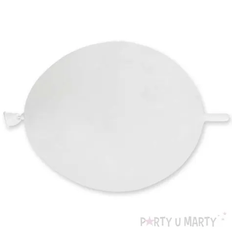 balony metaliczne do girland bialy gemar 6 100 szt