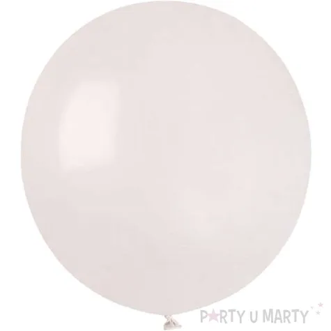 balony metalik bialy perlowy gemar 19 50 szt