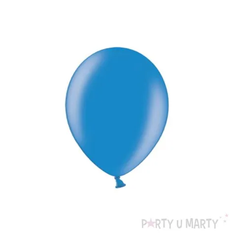 balony metalik blue niebieski partydeco 14 100 szt