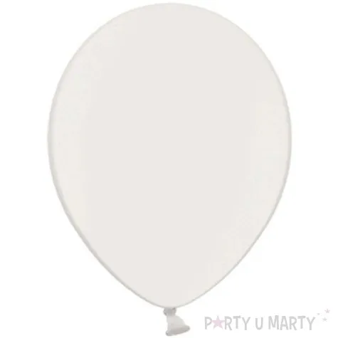 balony metallic biale 10 strong 20 szt