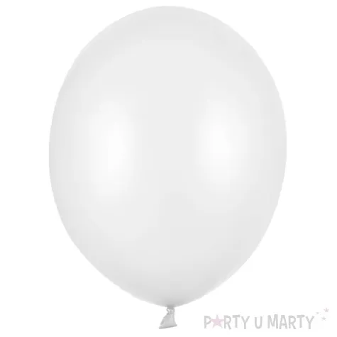 balony metallic biale 5 strong 100 szt