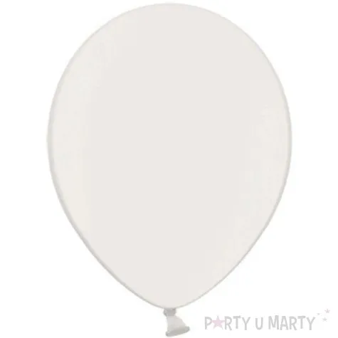 balony metallic biale 9 strong 100 szt