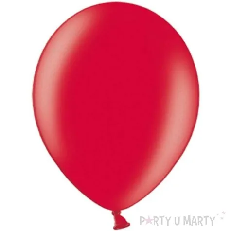 balony metallic czerwone 5 strong 100 szt