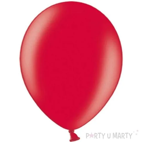 balony metallic czerwone 9 strong 10 szt
