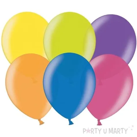 balony metallic kolorowe 10 strong 100 szt