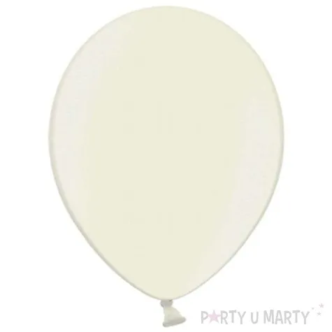 balony metallic kremowe 10 strong 100 szt