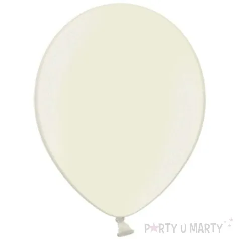 balony metallic kremowe 5 strong 100 szt