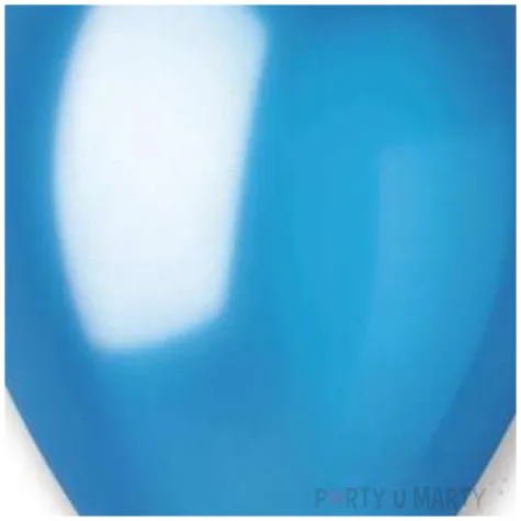 balony metallic niebieski gemar 12 100 szt