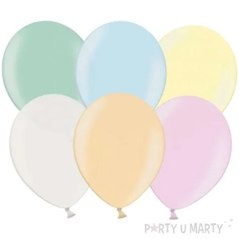balony metallic perlowe kolorowe 9 strong 100 szt