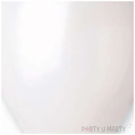 balony metallic perlowo biale gemar 12 100 szt