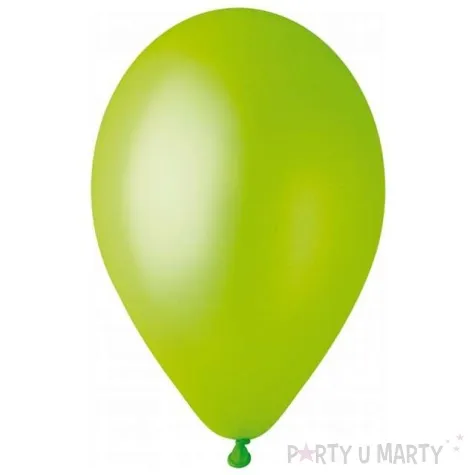 balony metallic pistacjowe gemar 12 100 szt