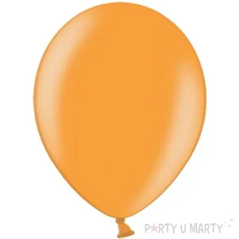 balony metallic pomaranczowe 9 strong 10 szt