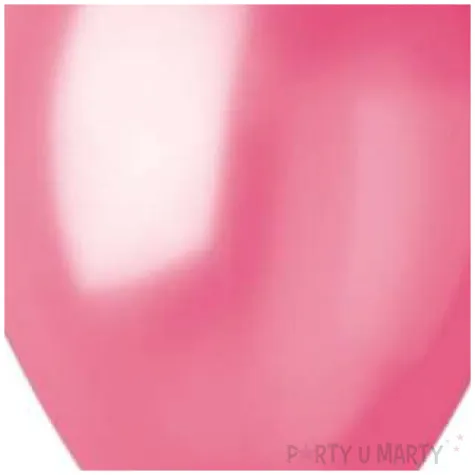 balony metallic rozowe ciemne gemar 12 100 szt