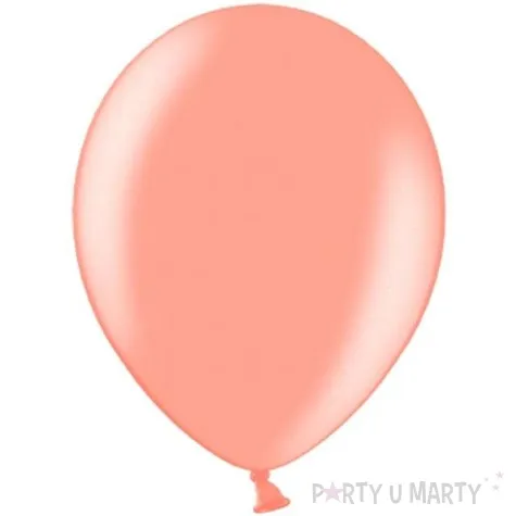 balony metallic rozowe zloto 10 strong 50 szt