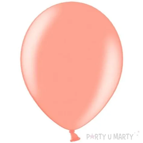 balony metallic rozowe zloto strong 10 10 szt