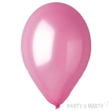 balony metallic rozowy gemar 12 100 szt