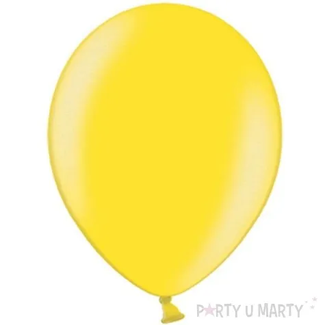 balony metallic zolte cytrynowe 12 strong 20 szt