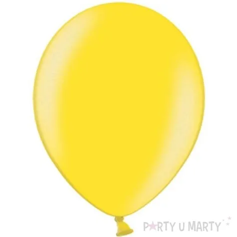 balony metallic zolte cytrynowe 9 strong 10 szt