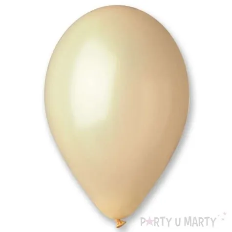 balony metallic zolty musztardowy gemar 12 100 szt