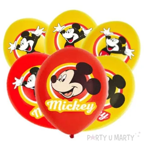 balony mickey mouse mix amscan 11 6 szt