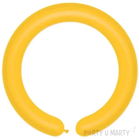 balony modeliny 140 zolty ciemny gemar 100 szt