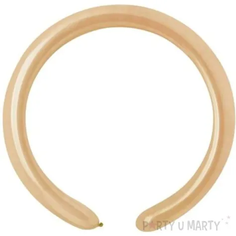 balony modeliny 160 bezowe gemar 100 szt