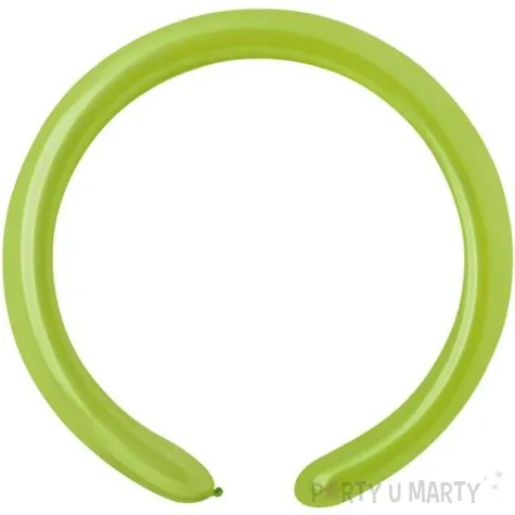 balony modeliny 160 zielone jasne gemar 100 szt