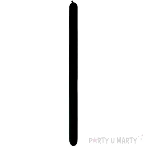 balony modeliny 260 czarny qualatex 50 szt