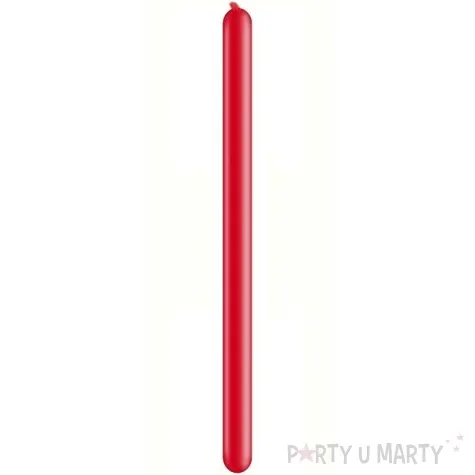 balony modeliny 260 czerwony pastel qualatex 100 szt