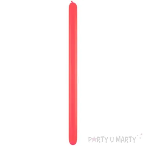 balony modeliny 260 czerwony qualatex 50 szt