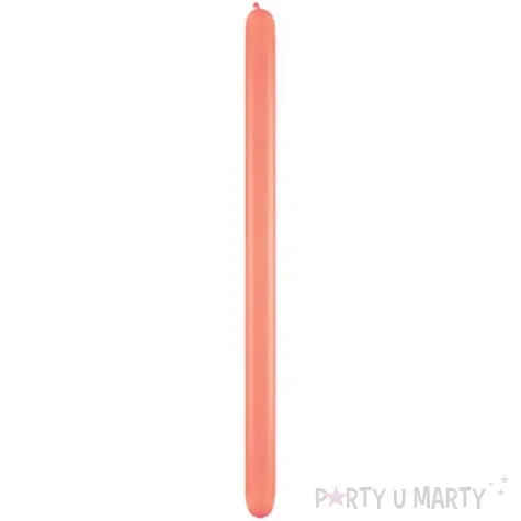 balony modeliny 260 koralowy qualatex 50 szt